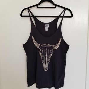 Cow / Bull / Steer skull tank